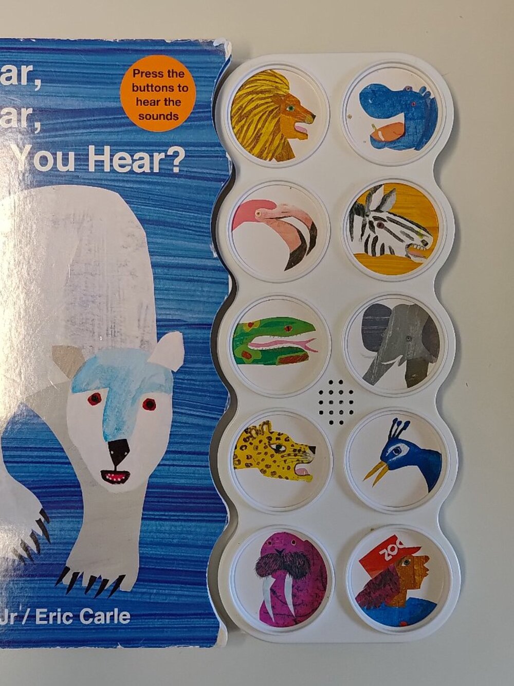 Two Children's Books: On the Farm and Polar Bear What Do You Hear?